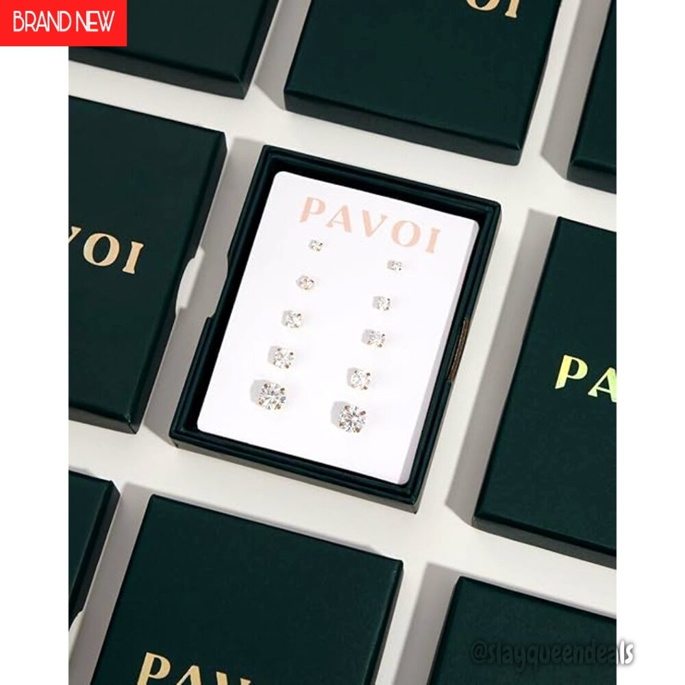 5 Stackable Gold Plated Bracelets Set, 6 Inch Wit… - image 5